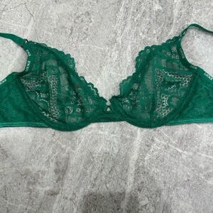 Lounge Green Balcony Bra